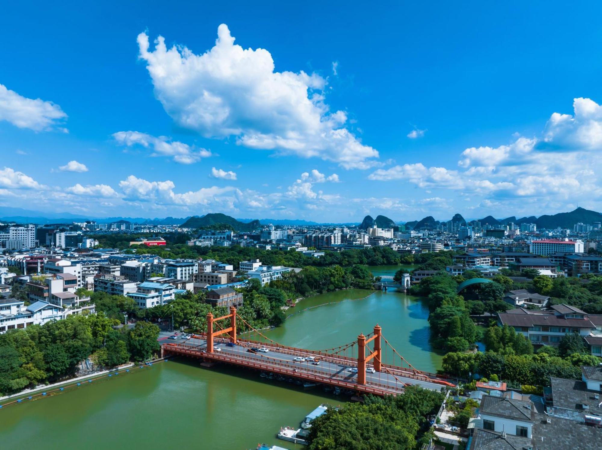 Lijiang Moon Hotel - Guilin East And West Lane Two Rivers And Four Lakes Scenic Area Bagian luar foto