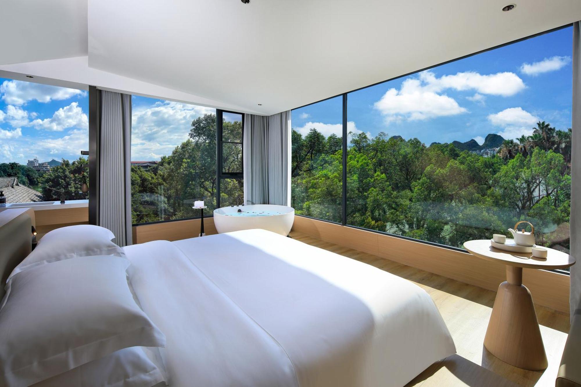 Lijiang Moon Hotel - Guilin East And West Lane Two Rivers And Four Lakes Scenic Area Bagian luar foto